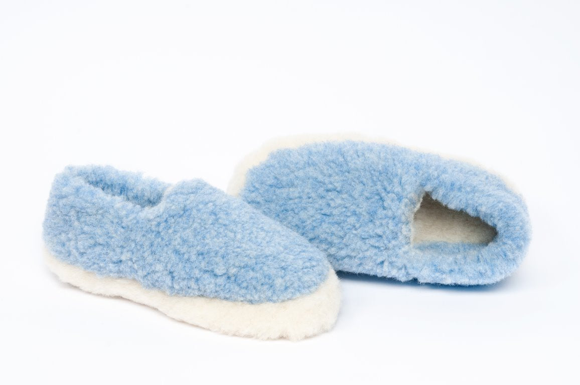 Baby hot sale blue slippers