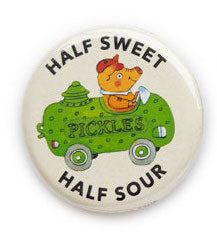 Richard Scarry Pin Button - Cars and Trucks