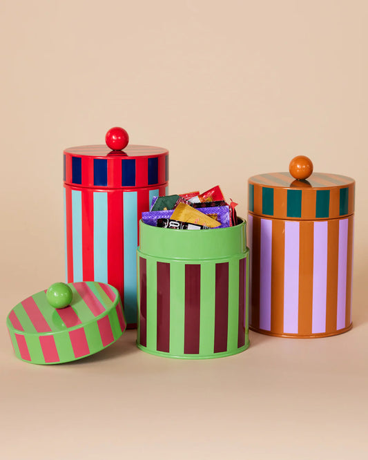 Dusen Dusen Stripe Canisters