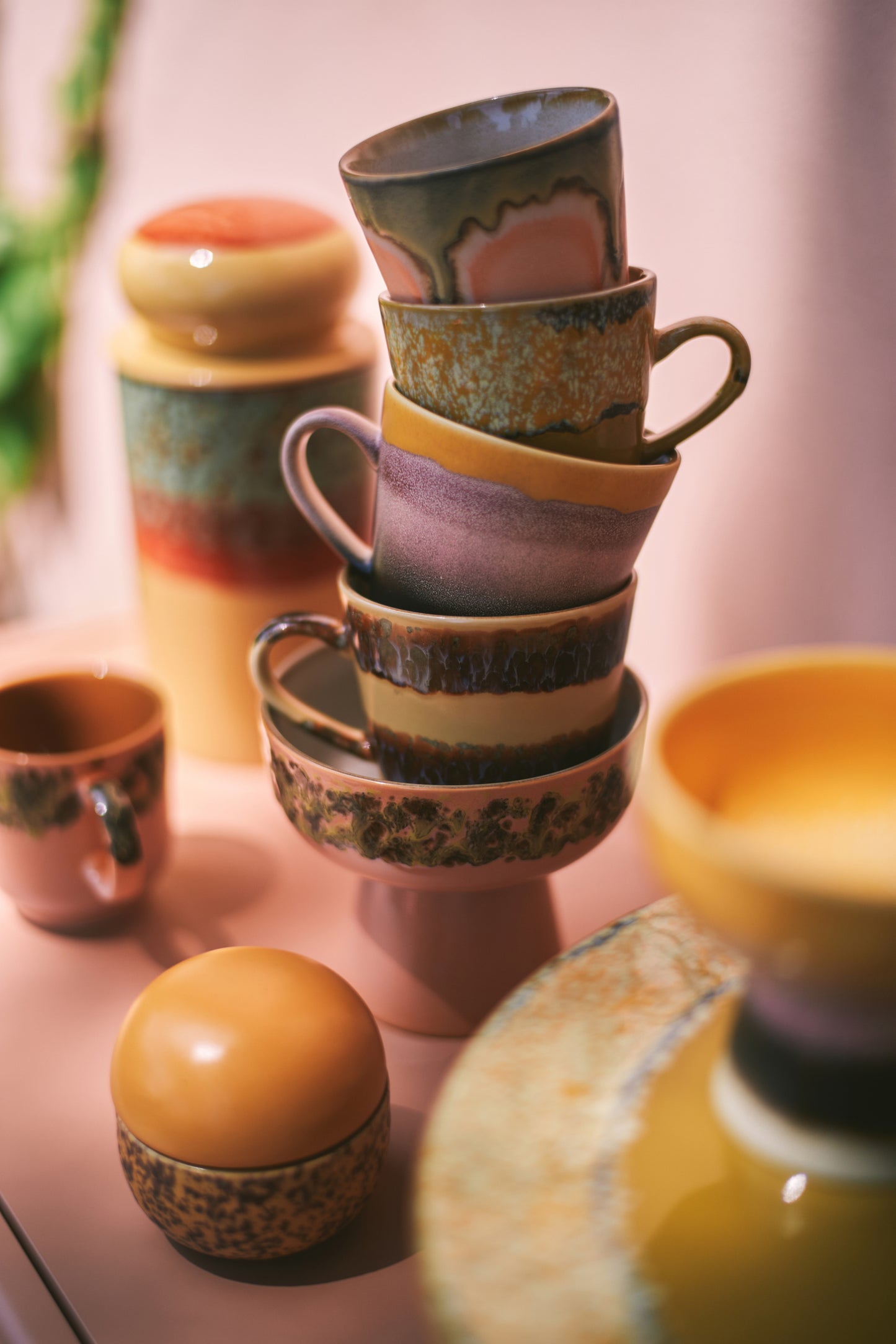 70s Ceramics Cappuccino Mugs