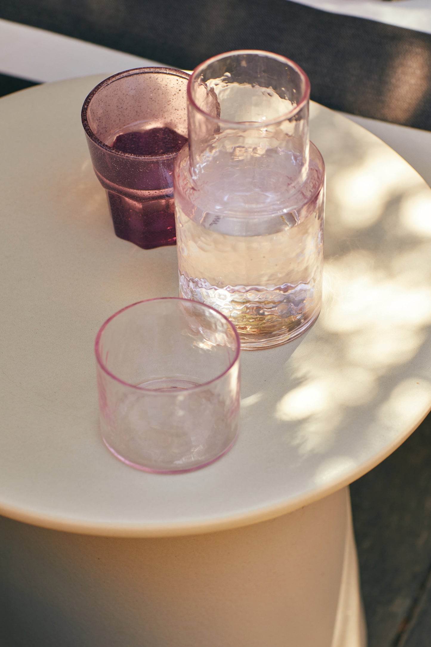 Blush Tube Glass