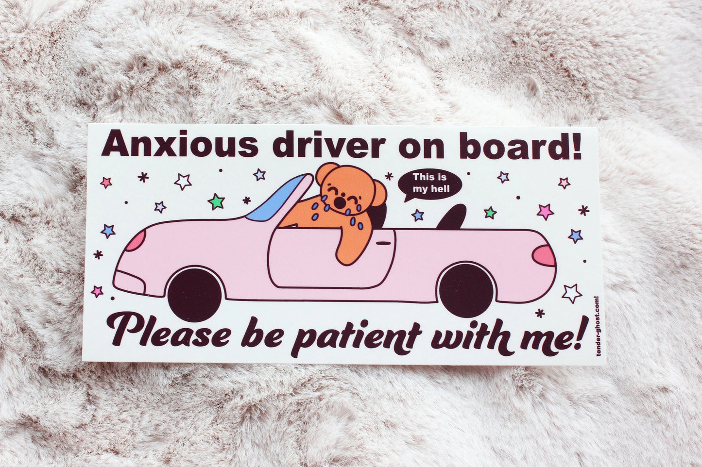 Tender Ghost Bumper Stickers