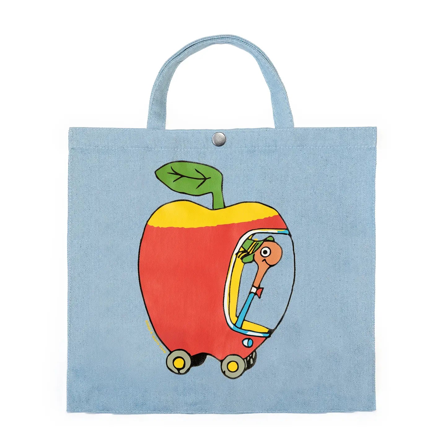 Richard Scarry Apple Car Market Tote