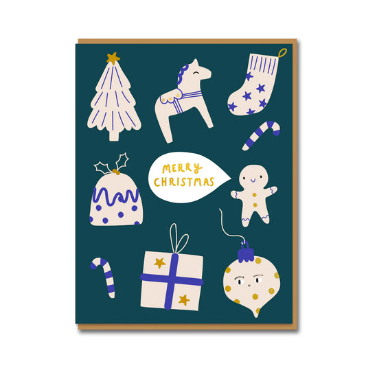 Christmas Icons Card