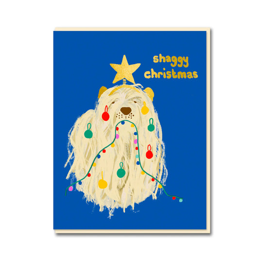 Shaggy Christmas Card