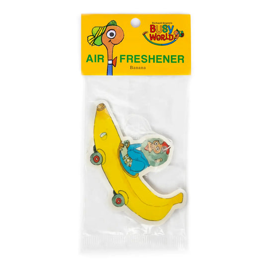 Richard Scarry Banana Car Air Freshener