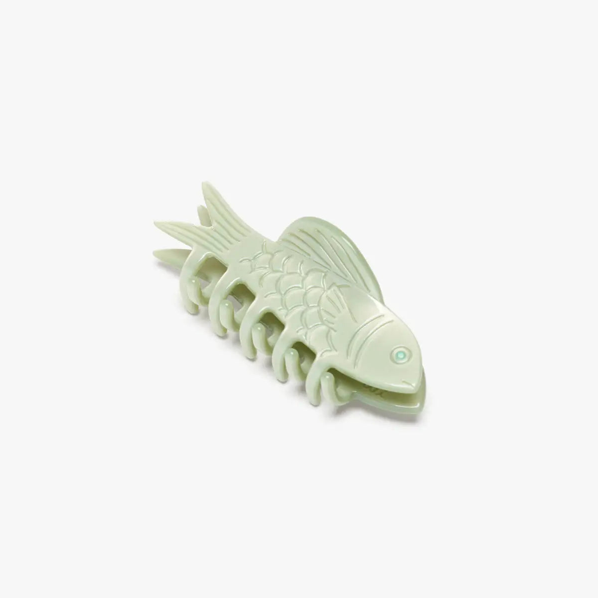 Jade Green Fish Mini Claw