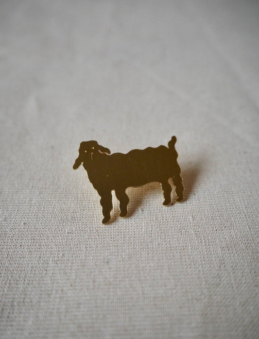 Curly Pup Pin