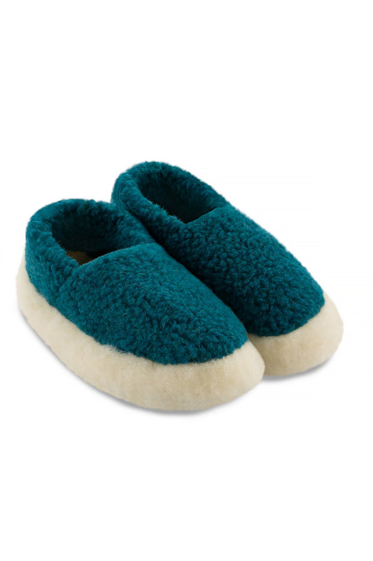 Siberian Slippers - Azure