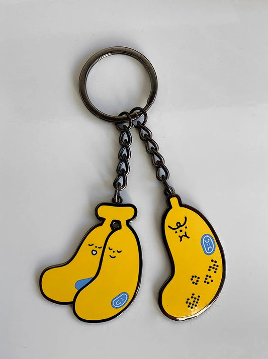 Bananas Keychain