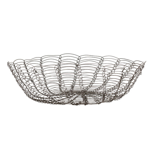 Black Wire Metal Basket - Bloomingville