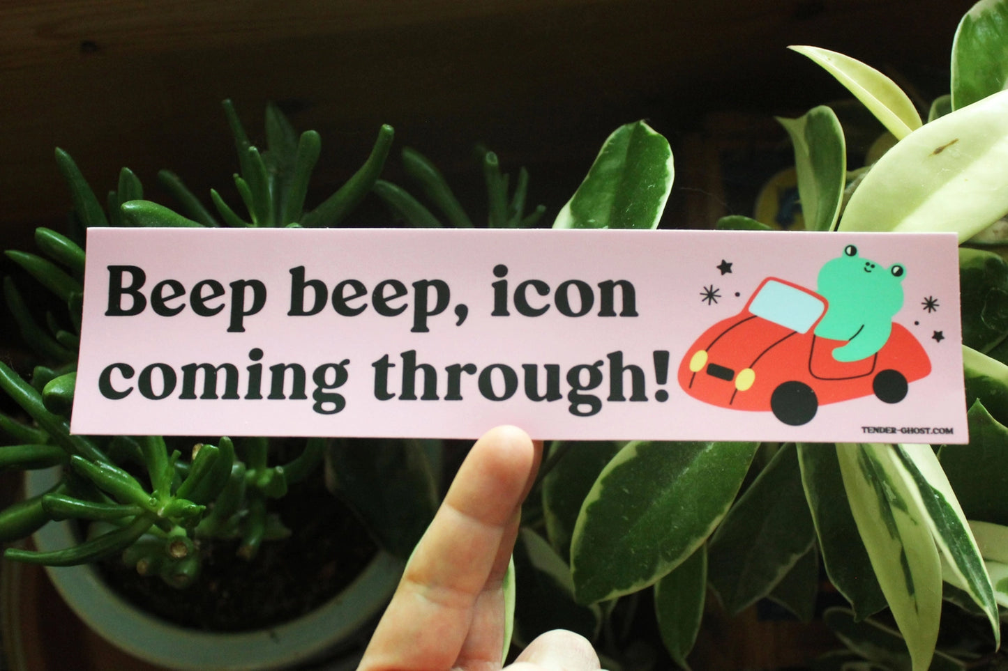 Tender Ghost Bumper Stickers