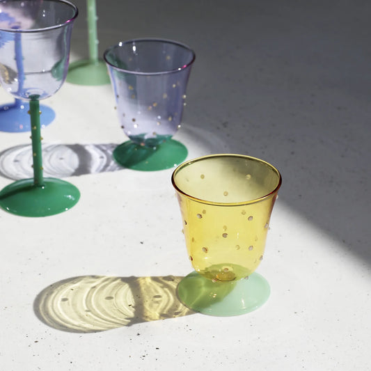 Water Glass Dot, Set of Two