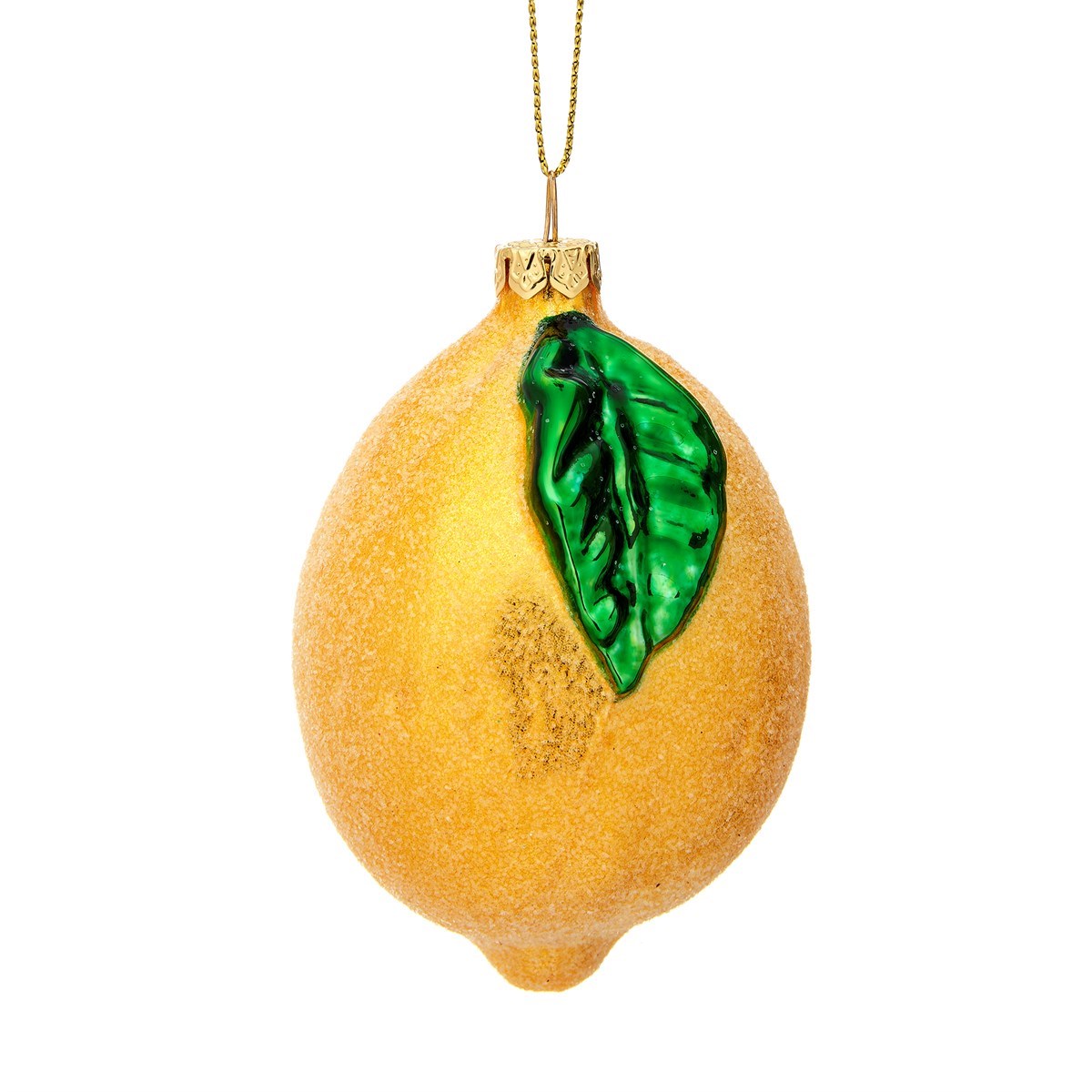 Shimmering Lemon Bauble