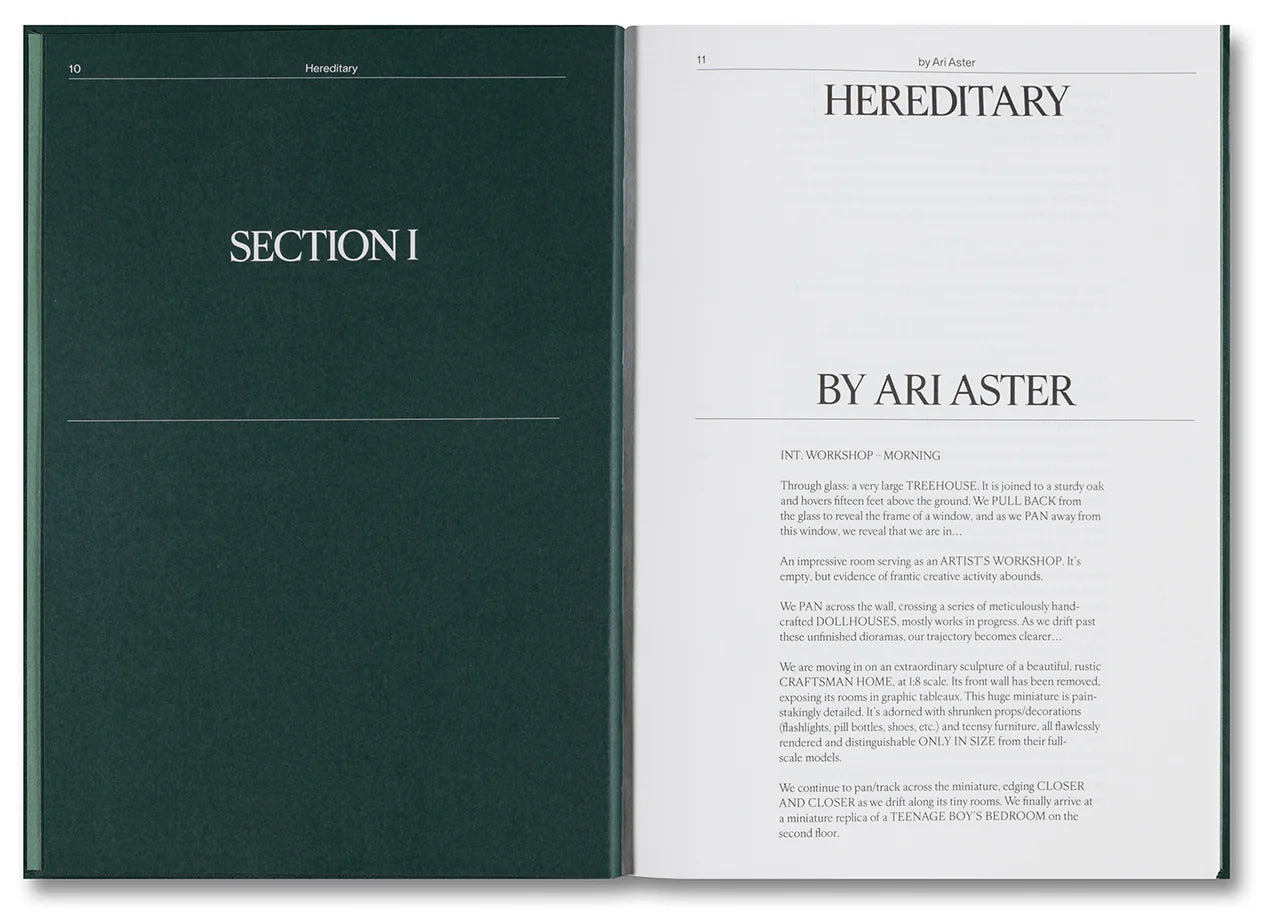 Hereditary Screenplay Book