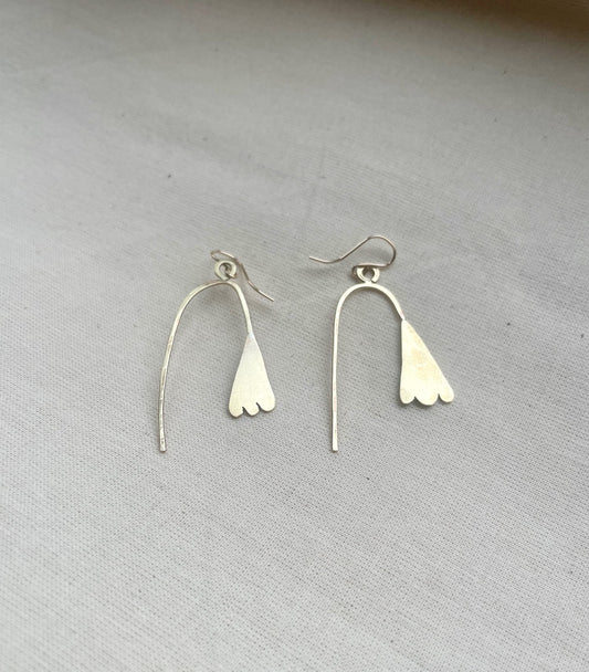 Wobbly Crocus Drop Earrings