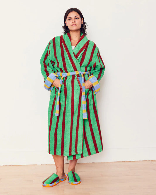 Nicolas Stripe Bathrobe