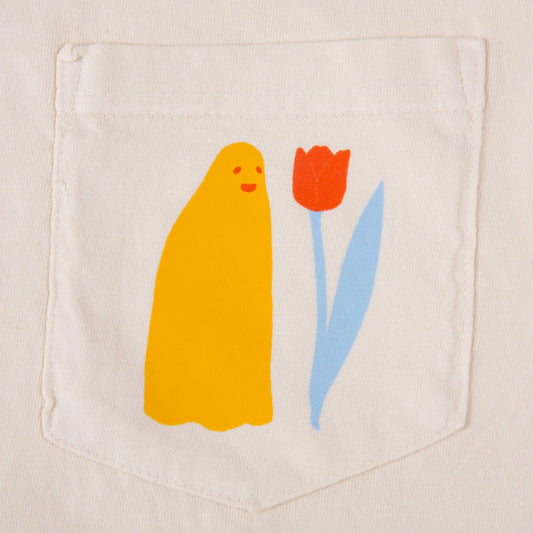 Perfect Pair Ghost and Tulip Pocket Tee