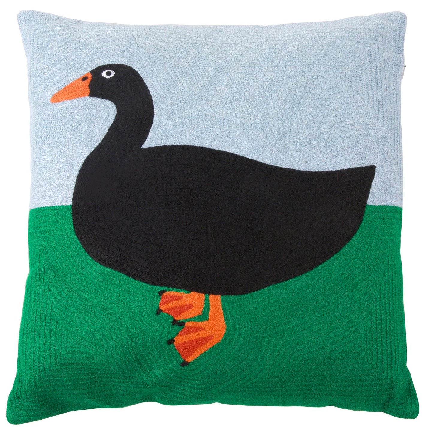 Black Duck at the Park Cushion Cover