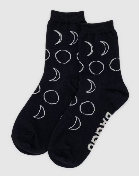 Moon Crew Socks