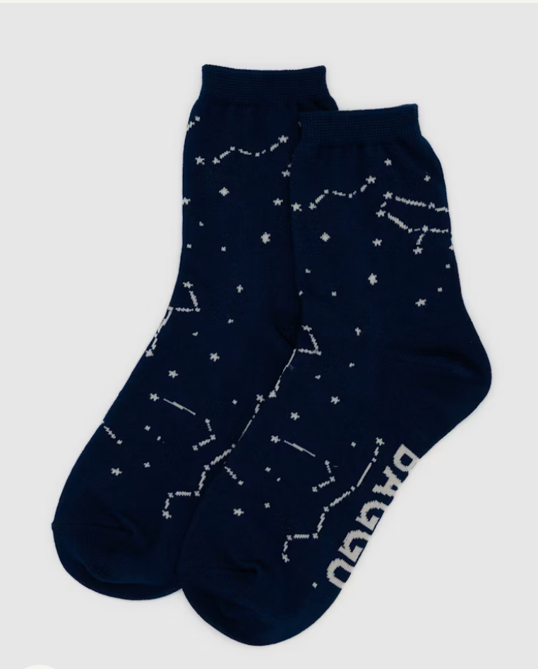 Constellation Midnight Crew Socks