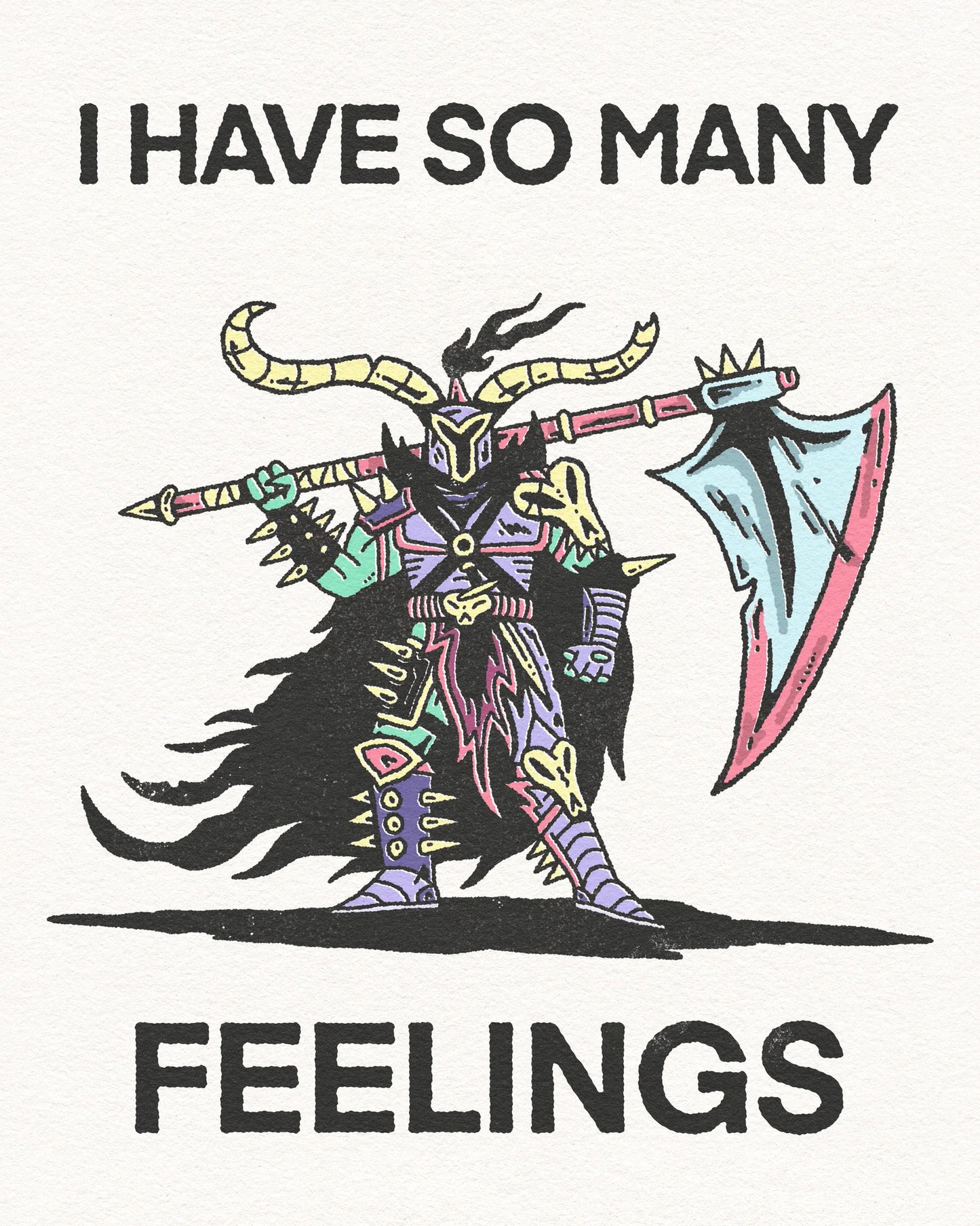 So Many Feelings Print