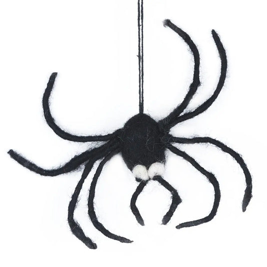 Spider Hanging Felt Decoration