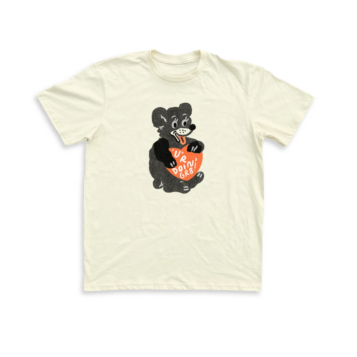 Bear With Me Unisex Tee - Cream