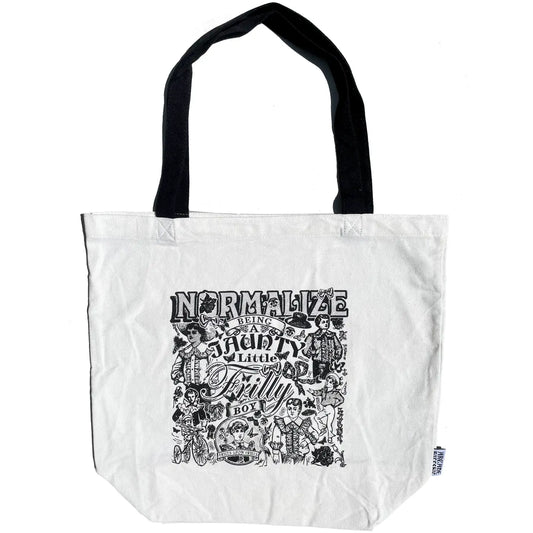 Frilly Boy Tote Bag