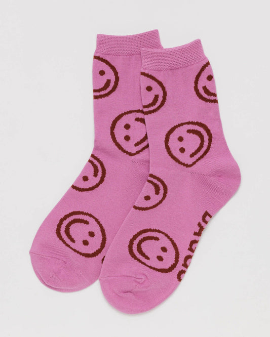 Extra Pink Happy Socks