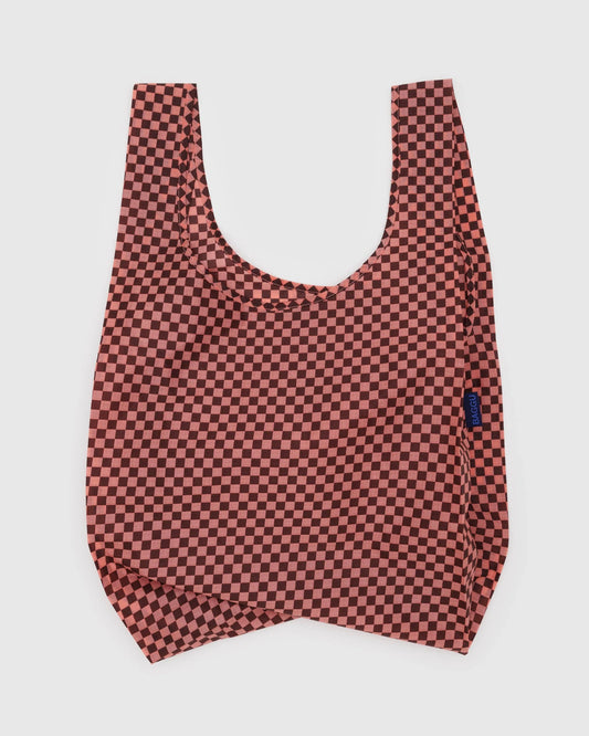 Standard Baggu : Pink Brown Check