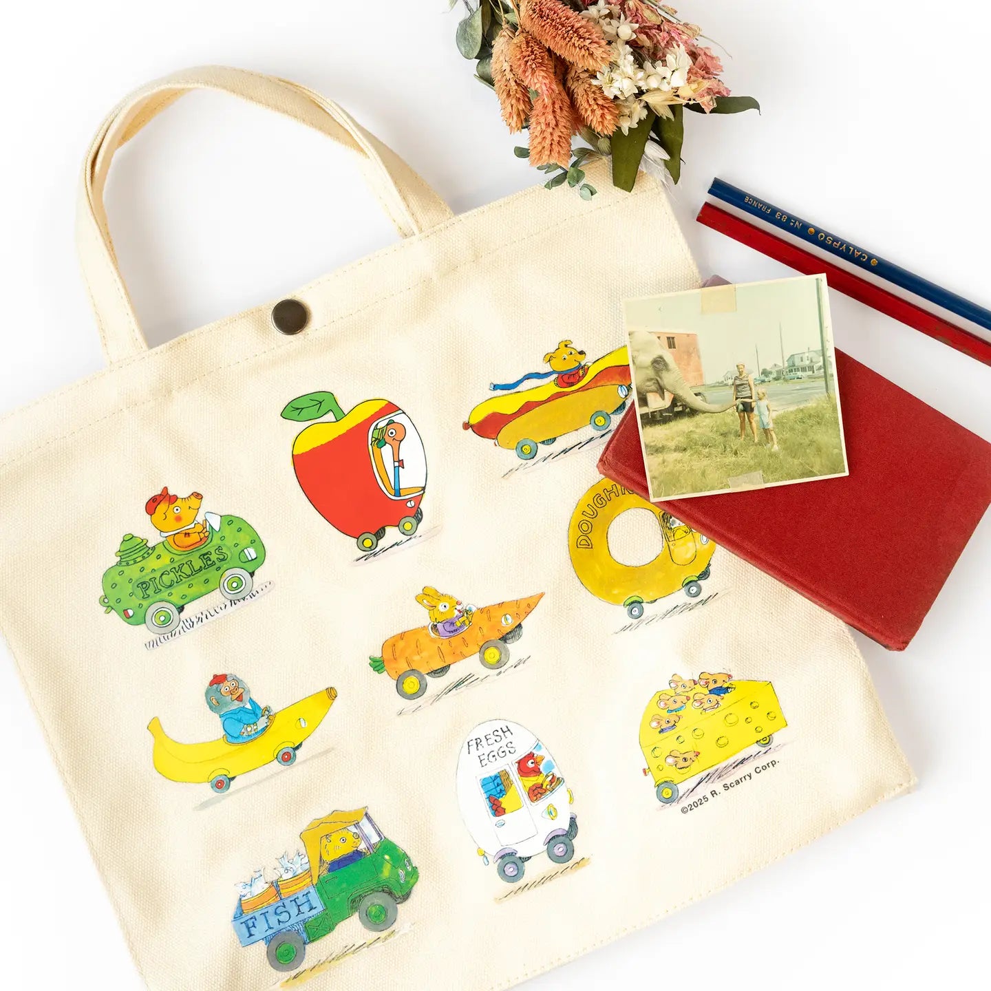 Richard Scarry Busy Town Market Tote