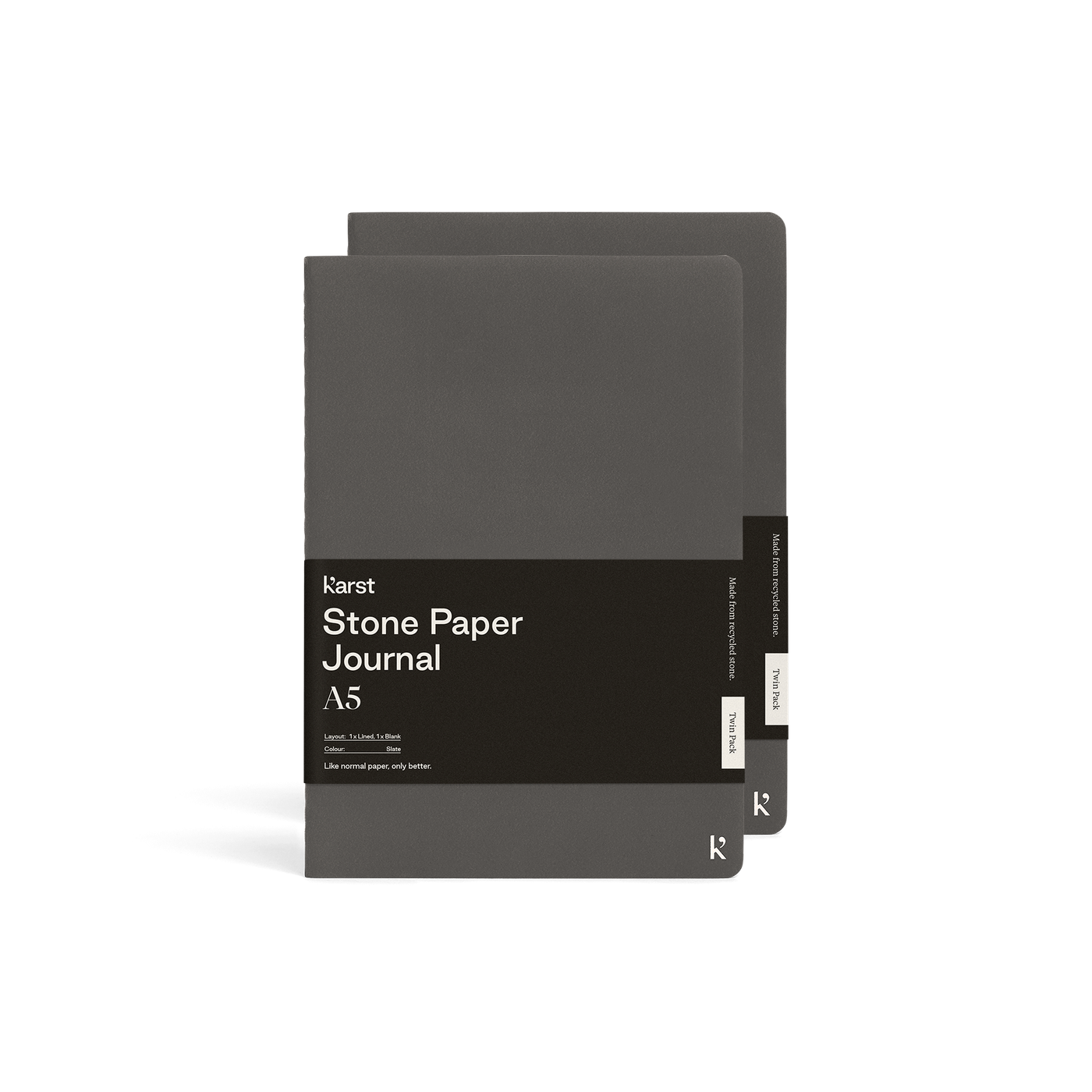 Karst Stone Paper A5 Daily Journal (Twin Pack)