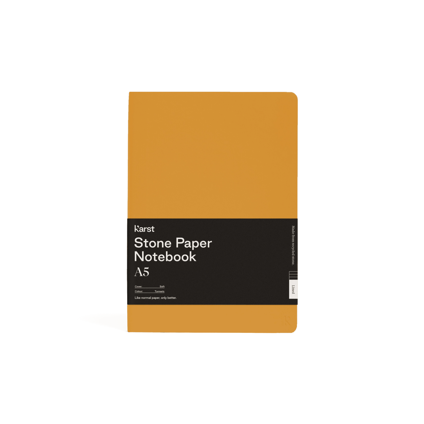 Karst Stone Paper A5 Softcover Lined Notebook