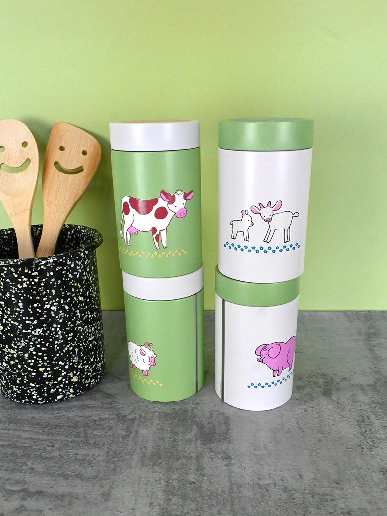 Farm Girlies Mini Tin Canisters