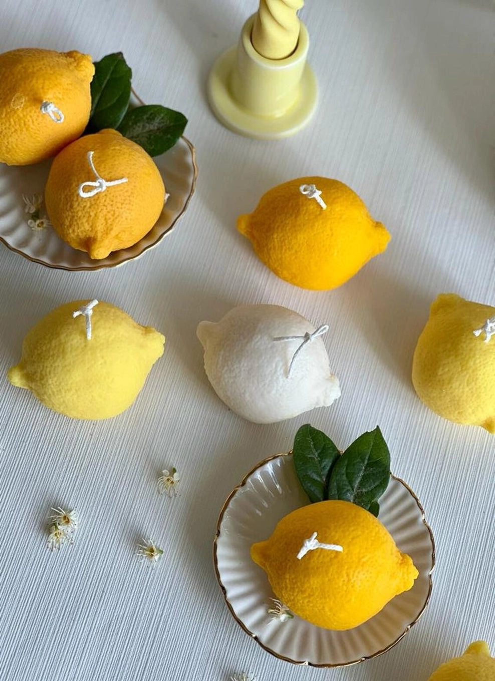 Lemon and Orange Candles