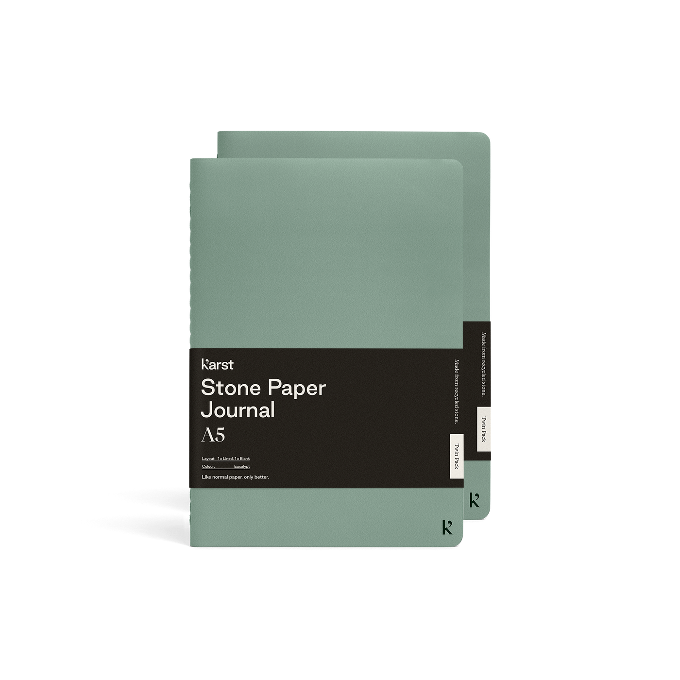 Karst Stone Paper A5 Daily Journal (Twin Pack)