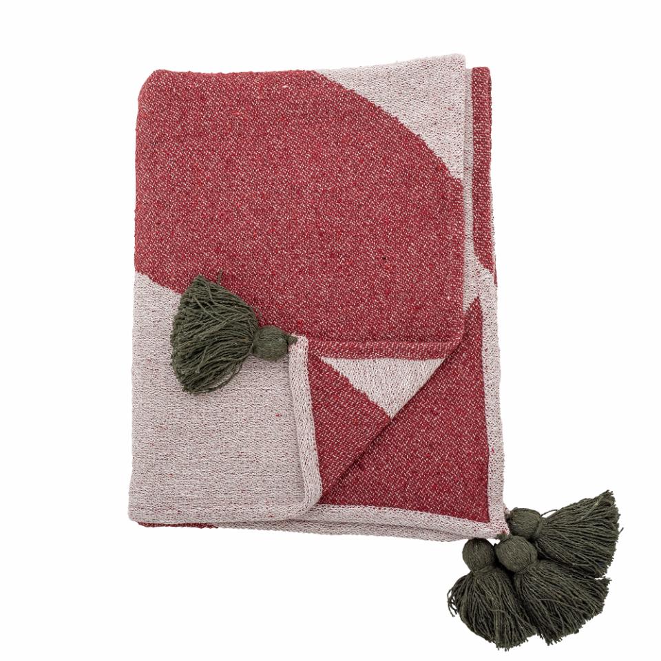 Red Jolly Throw