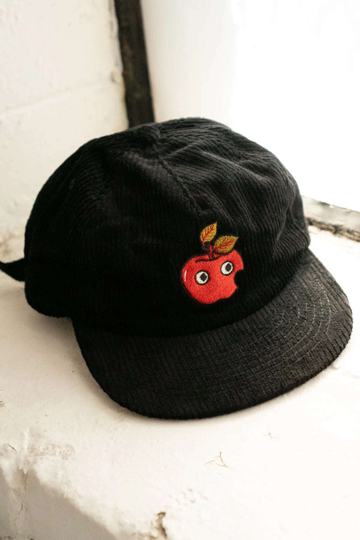 Googly Apple Corduroy 5 Panel Hat