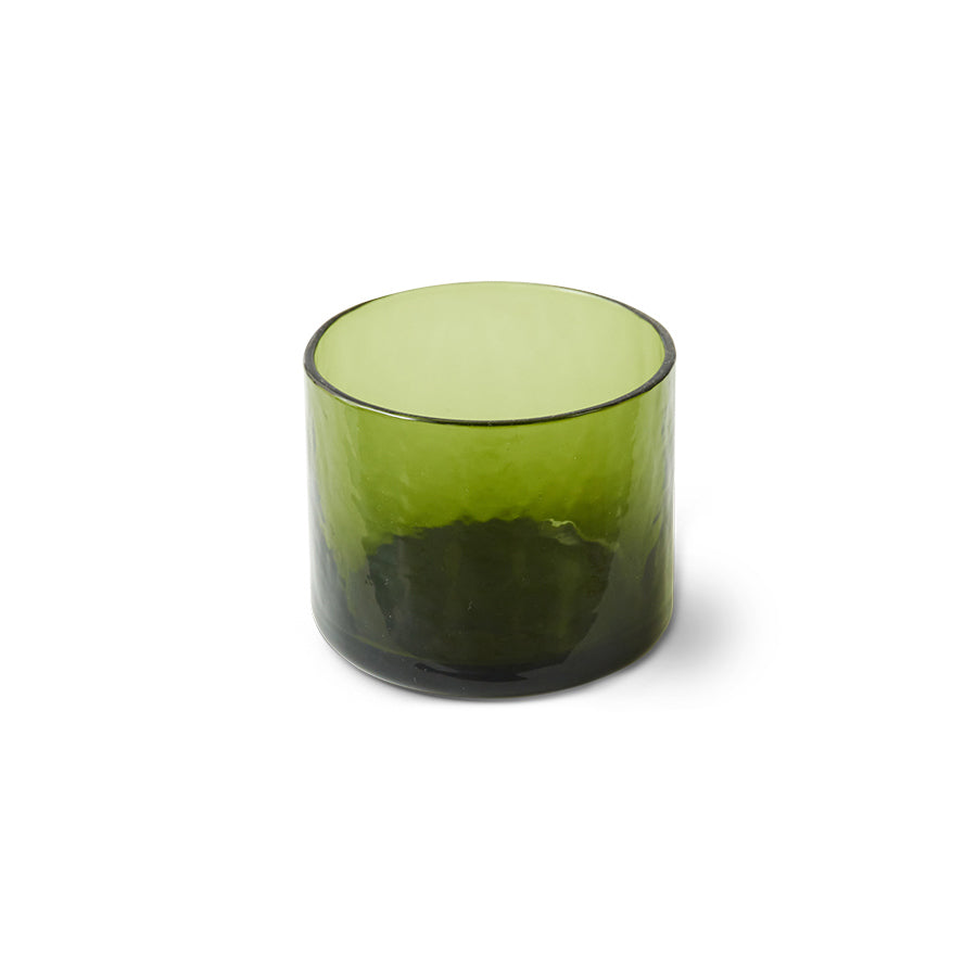 Olive Tube Glass