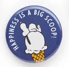 Peanuts Pin Buttons - Food Edition