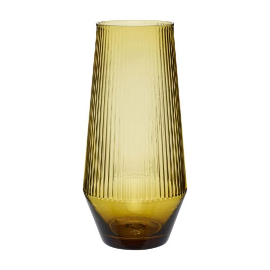 Ripple Vase Yellow