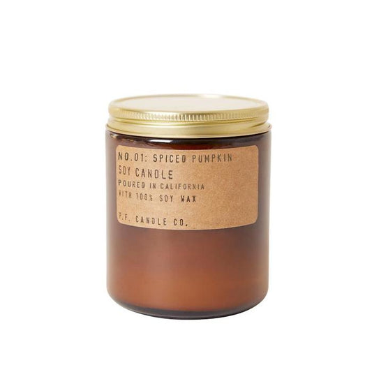 P.F. Candle Co. Spiced Pumpkin Standard Jar Soy Candle