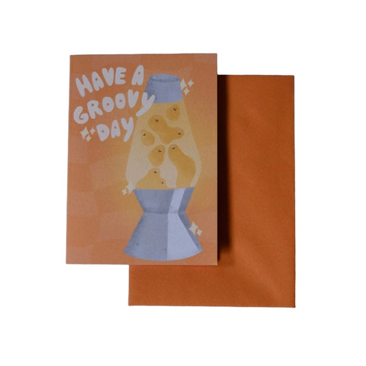 Have a Groovy Day A6 Greetings Card