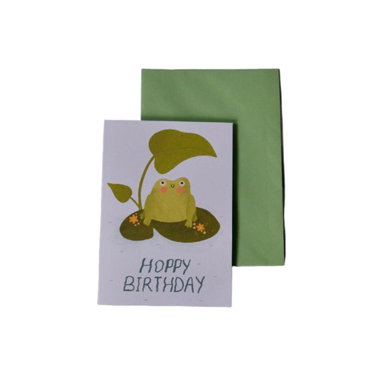 Hoppy Birthday A6 Greetings Card