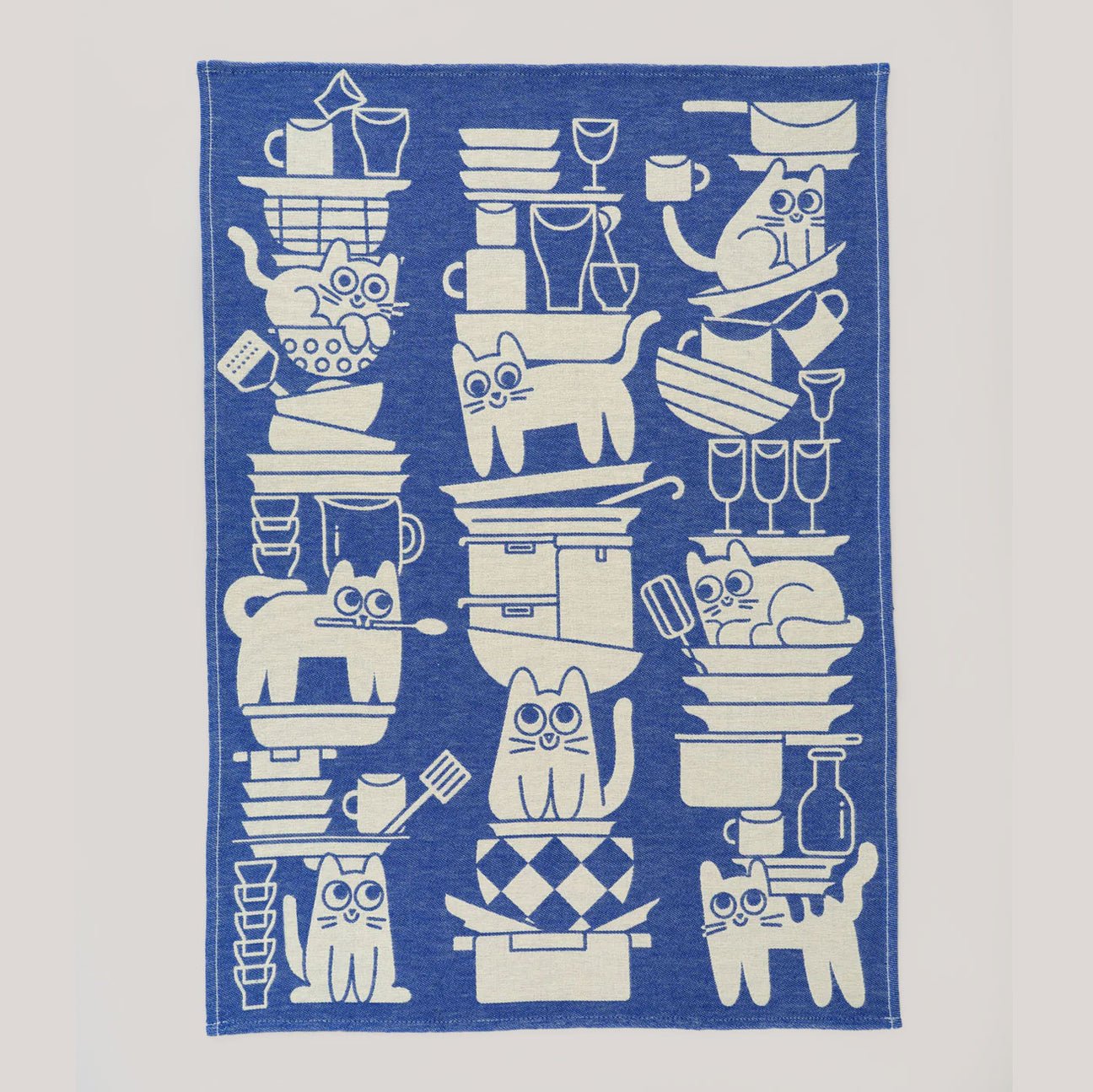 Kitchen Cats Tea Towel